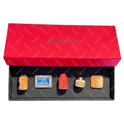 Coffret de 5 fèves Hédiard 2004