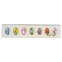 Coffret de 7 fèves Lenôtre - Ludivine 2004