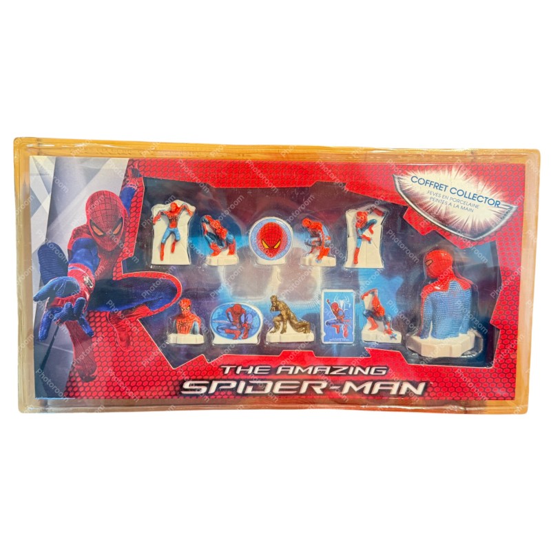 Coffret de 11 fèves The amazing Spider-Man 2013