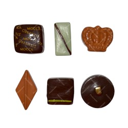 Série complète de 6 fèves Oberweis 2013