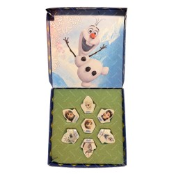 Coffret de 7 fèves La reine des neiges 2014