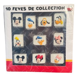 Coffret de 10 fèves Mickey croquis 2015
