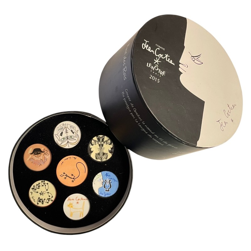 Coffret de 7 fèves Lenôtre - Jean Cocteau 2015