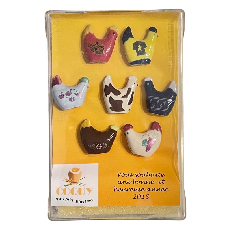 Coffret de 7 fèves Coquy 2015