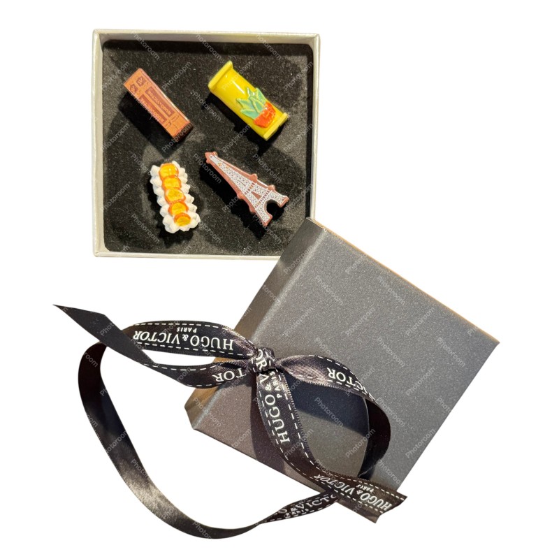 Coffret de 4 fèves Hugo et Victor 2016