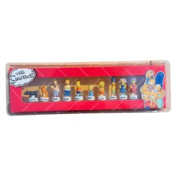 Coffret de 10 fèves Famille Simpson 2016