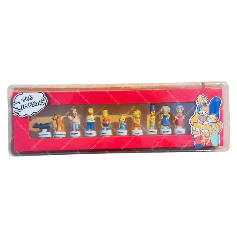 Coffret de 10 fèves Famille Simpson 2016