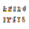 Série complète de 10 fèves Les sucreries de Tom et Jerry 2018