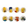 Série complète de 8 fèves Simpson 2014