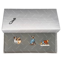 Coffret de 3 fèves Bouttaz - Les chats 2019