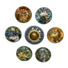 Série complète de 7 fèves Lenôtre 2019