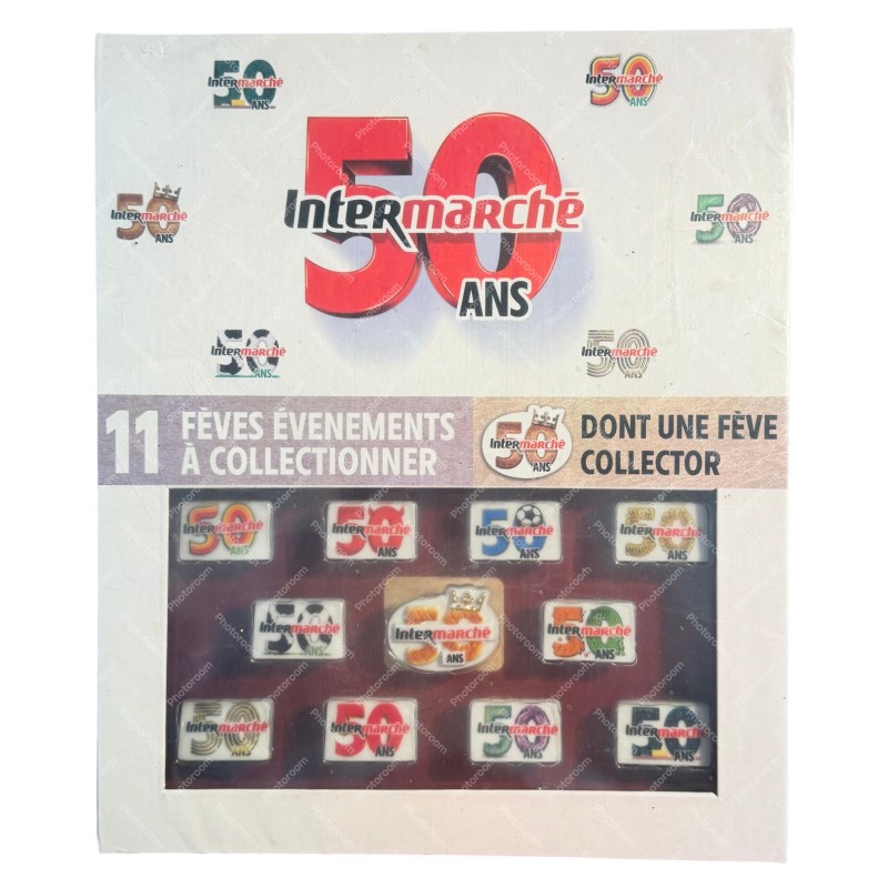 Coffret de 11 fèves Intermarché - 50 ans 2020