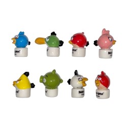 Série complète de 8 fèves Angry birds au départ 2020
