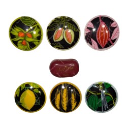 Série complète de 7 fèves Lenôtre - Les ingrédients + Fève coffret 2020