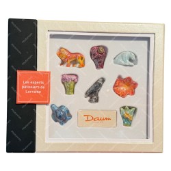 Coffret de 8 fèves Fédération Lorraine des artisans pâtissiers – Daum univers 2021