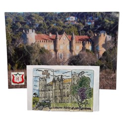 Série complète de 3 fèves Carqueiranne - Château Richet 2023