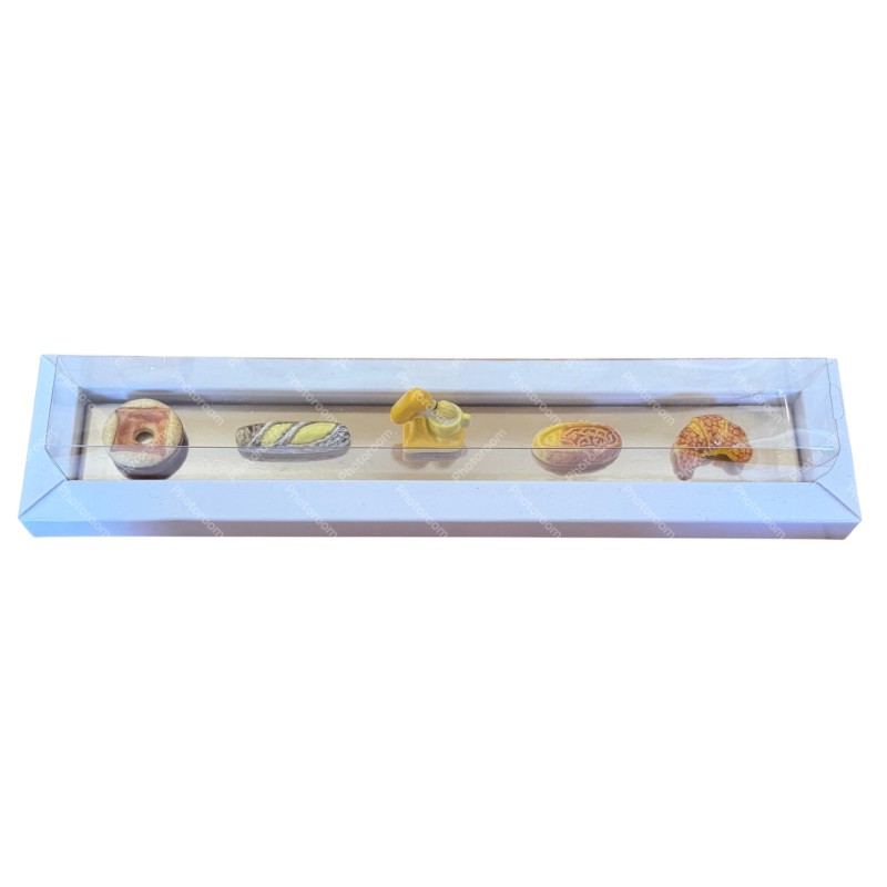 Coffret de 5 fèves La tartine 2024