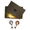Coffret de 2 fèves Dalloyau - Les clés du royaume des fées Rambaud 2011