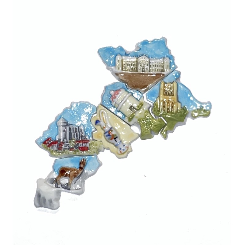 Série complète de 6 fèves Saunal 1999