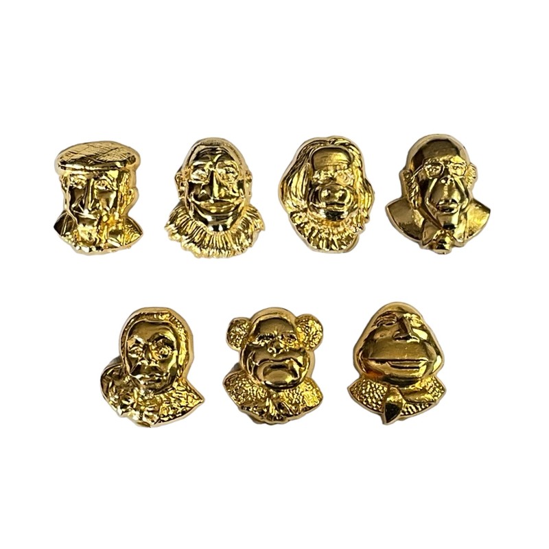 Série complète de 7 fèves Le Bébête show