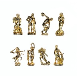 Série complète de 8 fèves L'Olympe