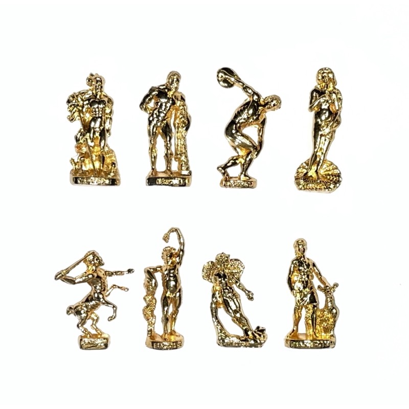 Série complète de 8 fèves L'Olympe