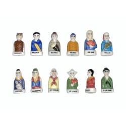 Série complète de 12 fèves L'épiphanie européenne 1993