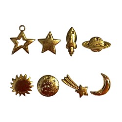 Série complète de 8 fèves Banette - La nuit étoilée II 2003