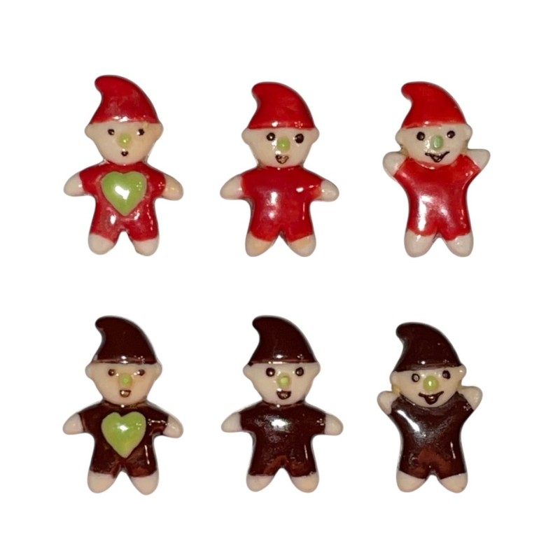 Série complète de 6 fèves Thiriet - Les Figgy's 2004