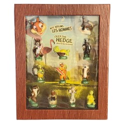 Coffret de 12 fèves Nos voisins les hommes 2007