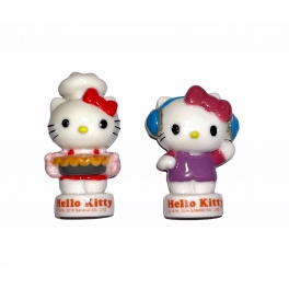 Complete set of 2 feves Hello Kitty médium