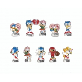 Complete set of 10 feves Sonic love 2022