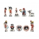 Complete set of 10 feves Betty Boop I