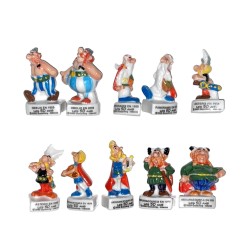 Série complète de 10 fèves Astérix 50 ans 2010