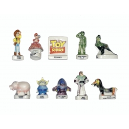 Complete set of 10 feves Toy Story II