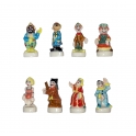 Série complète de 8 fèves Reine des marionnettes II