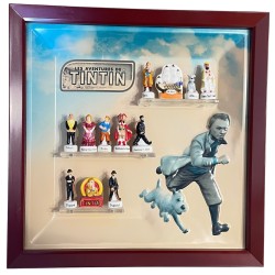 Coffret de 12 fèves Les aventures de Tintin 2012