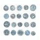 Série complète de 20 fèves L'atelier monétaire