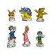 Série complète de 6 Maxi fèves Les Digimon