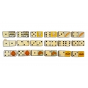 Série complète de 18 fèves Les dominos de la boulangerie