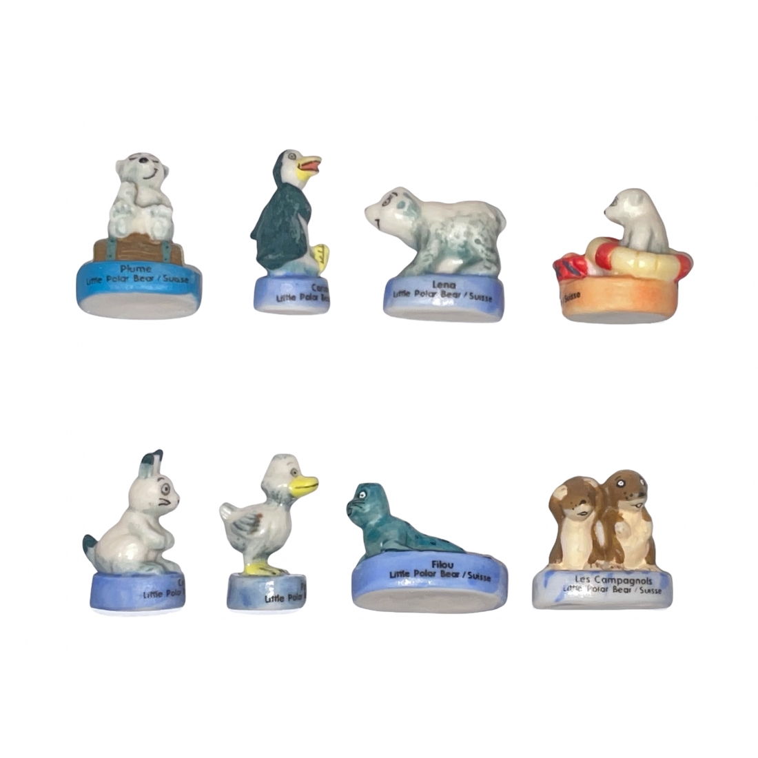 Série complète de 8 fèves Figures royales - Fabofolie's.com