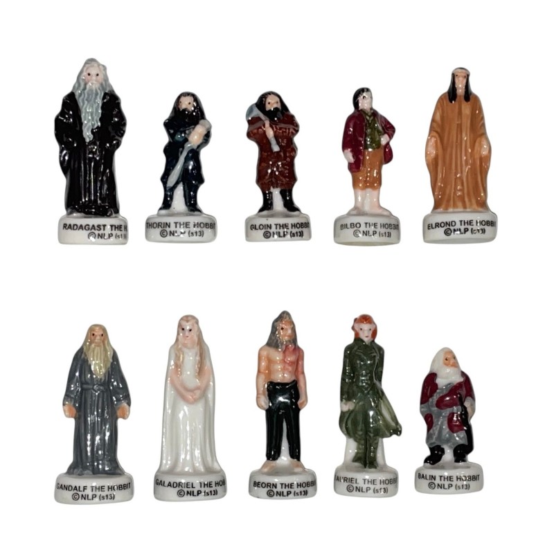 Série complète de 10 fèves The Hobbit 2014