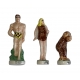 Complete set of 3 feves Fêtez les rois avec Tarzan médium