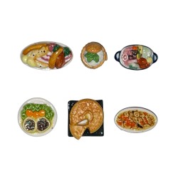 Série complète de 6 fèves Bouchers et charcutiers du Bas Rhin 2018