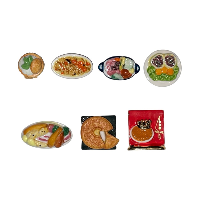 Série complète de 7 fèves Bouchers et charcutiers du Bas Rhin + Fève gagnante 2018