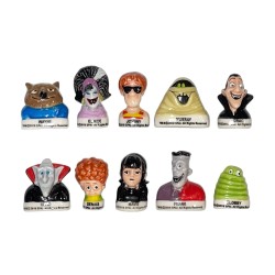 Série complète de 10 fèves Hôtel Transylvanie buste 2019