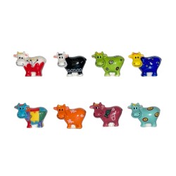Série complète de 8 fèves Vaches 2019