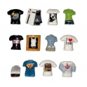 Complete set of 12 feves Tendance Tee-shirts