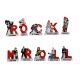 Série complète de 10 fèves Oh rock'n roll 2023