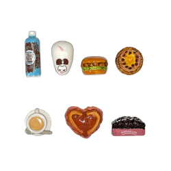 Série complète de 7 fèves Poulaillon 2023